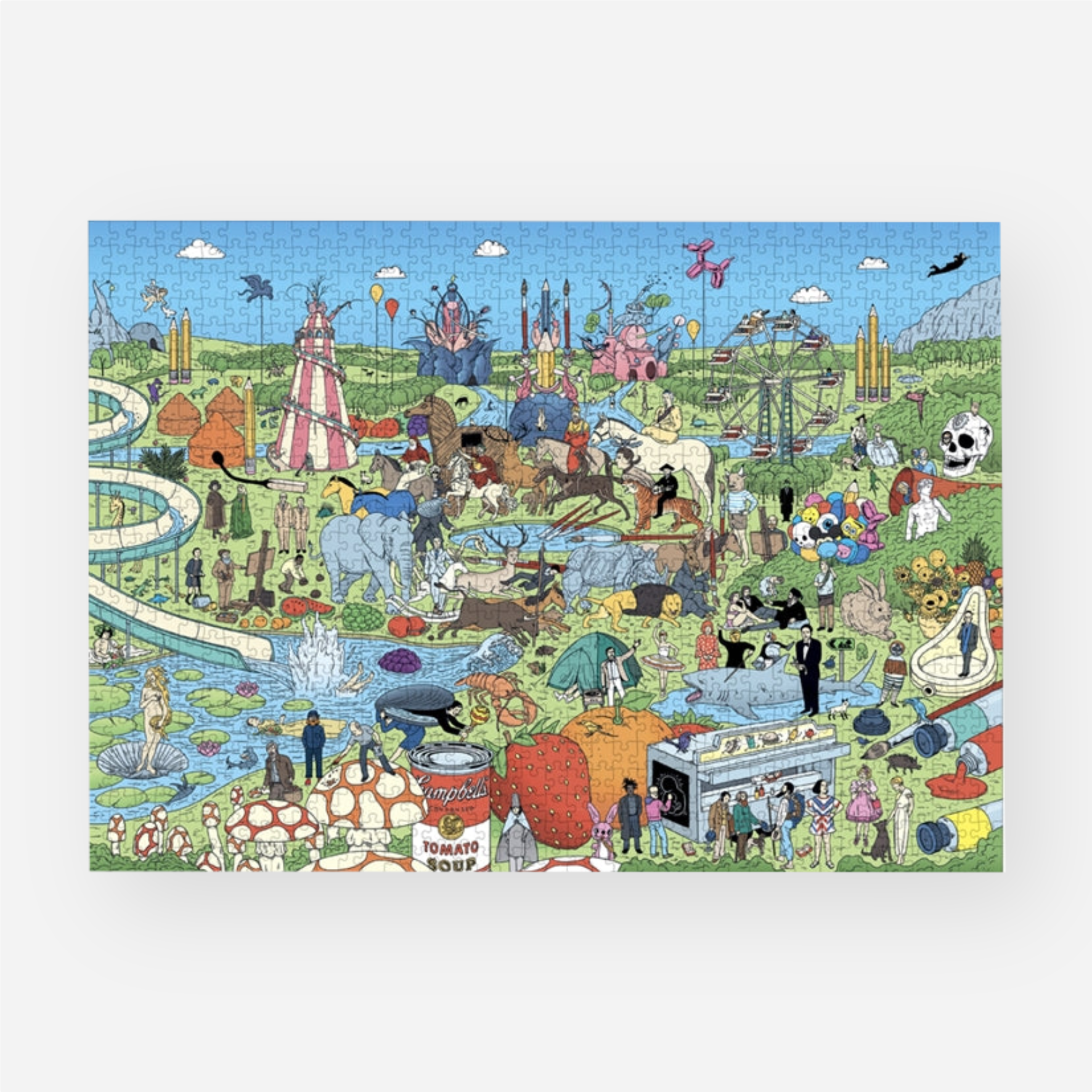 Dėlionė. Pop Art Puzzle