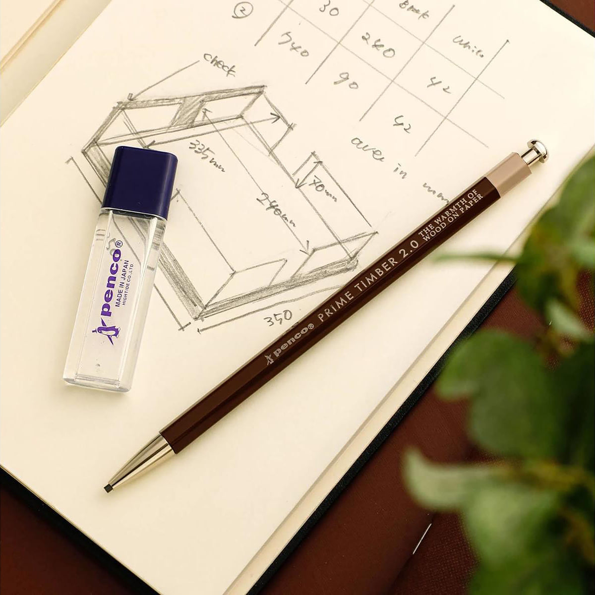 Mechaninis pieštukas. Prime Timber