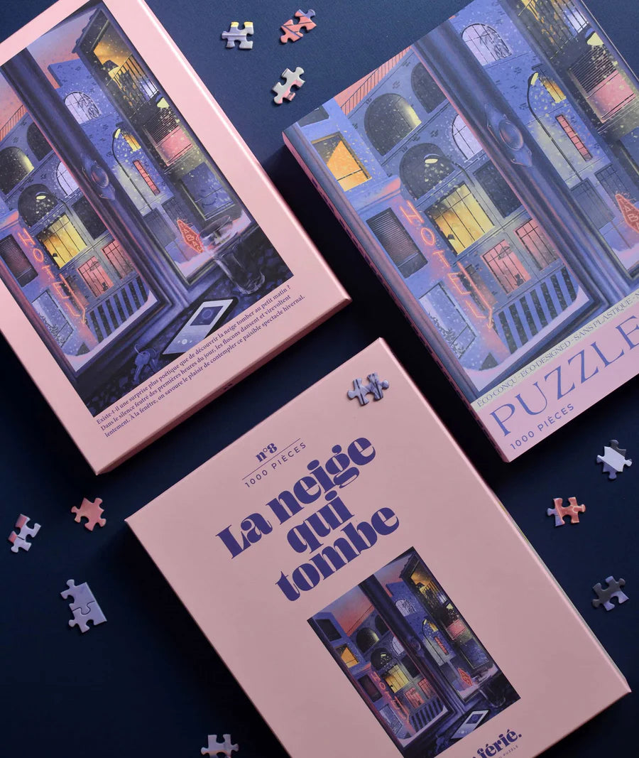 Dėlionė. Falling Snow