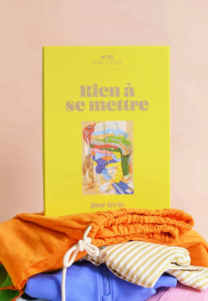 Dėlionė. Rien à se mettre