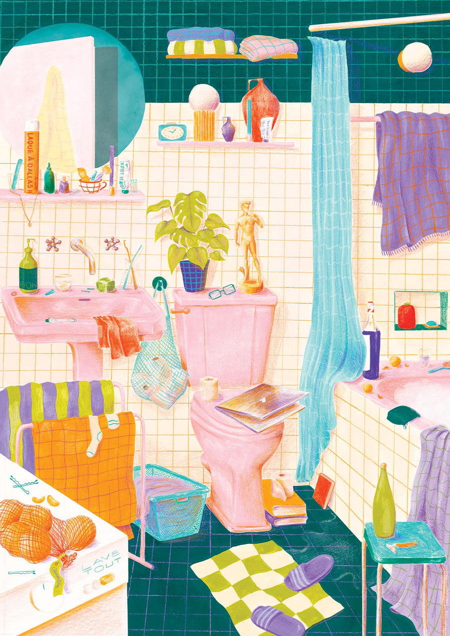 Dėlionė. La soirée mousse