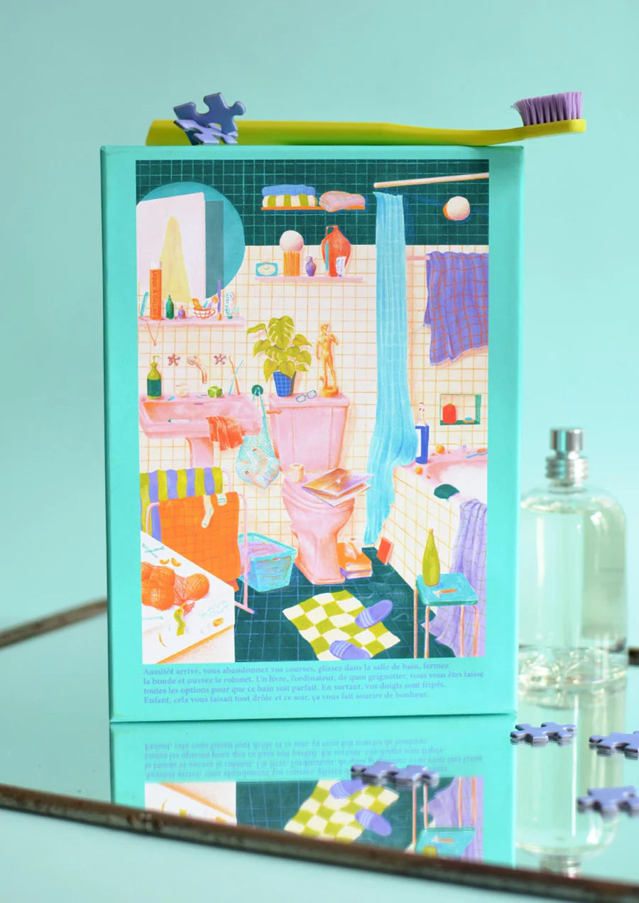 Dėlionė. La soirée mousse