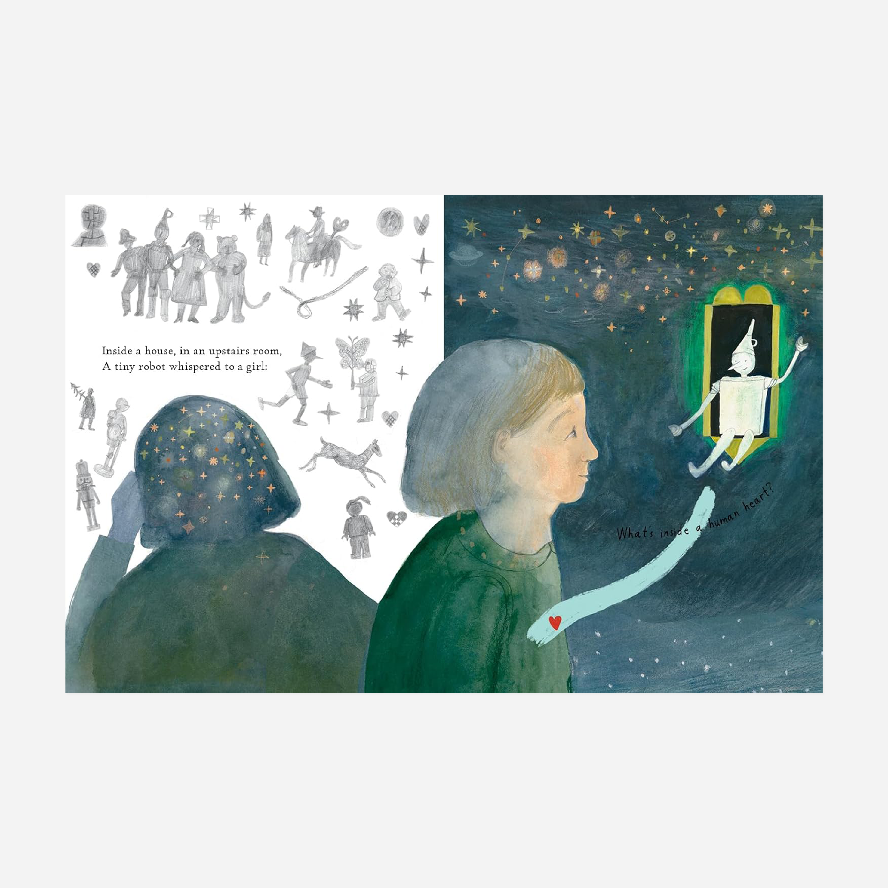 Knyga. The Girl and the Robot Heart