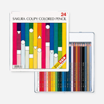 Pieštukų rinkinys. Coupy Colored Pencils [24]