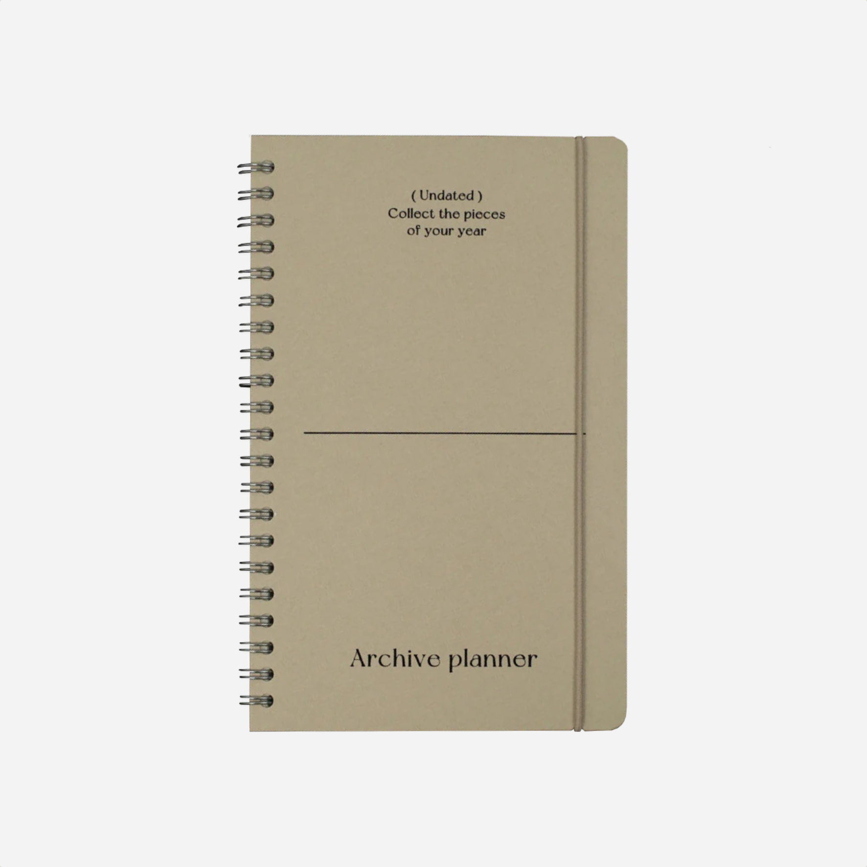 Planuotė. Archive Undated Weekly Planner