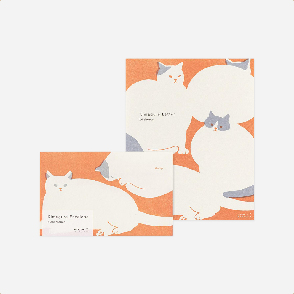 Vokų rinkinys. Kimagure Easy&Cozy Envelope [Cat]