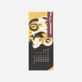 Kalendorius. Wall-Hanging Echizen Washi [S] 2027 [Seasonal Tradition]