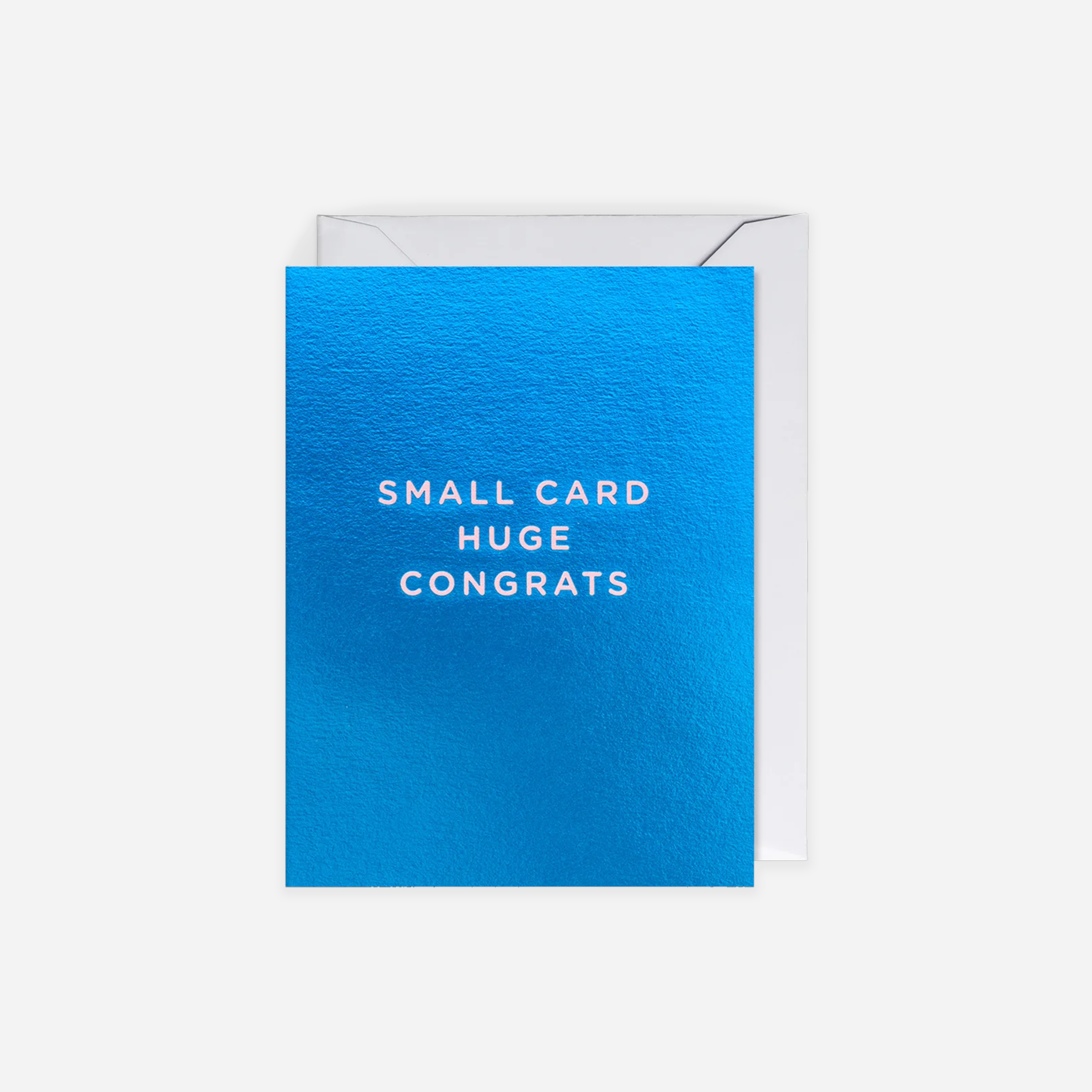 Atvirukas. Small Card Huge Congrats