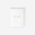 Atvirukas. Small Card Big Love