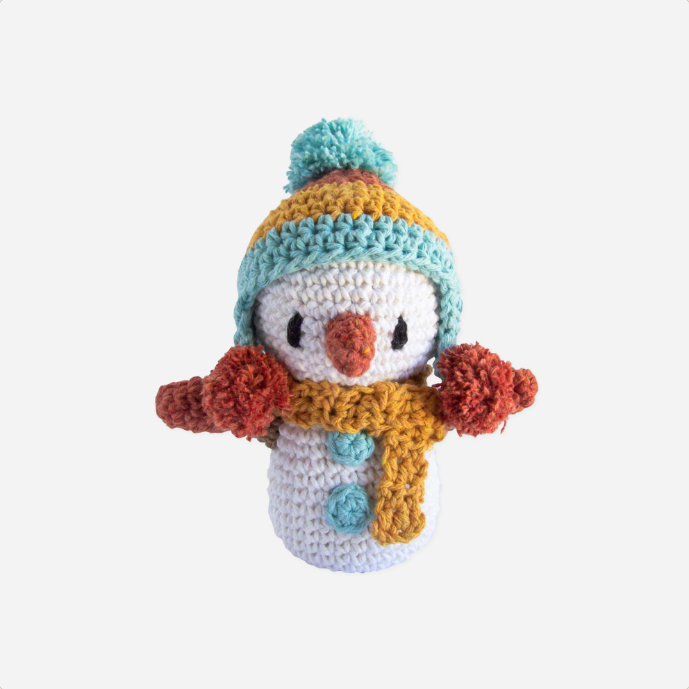 Nėrimo rinkinys. Winter Snowman Jingle
