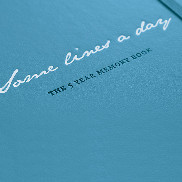 Užrašinė. Some Lines A Day. 5-Year-Book [Forest Green]