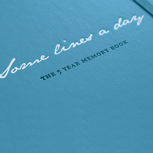 Užrašinė. Some Lines A Day. 5-Year-Book [Forest Green]