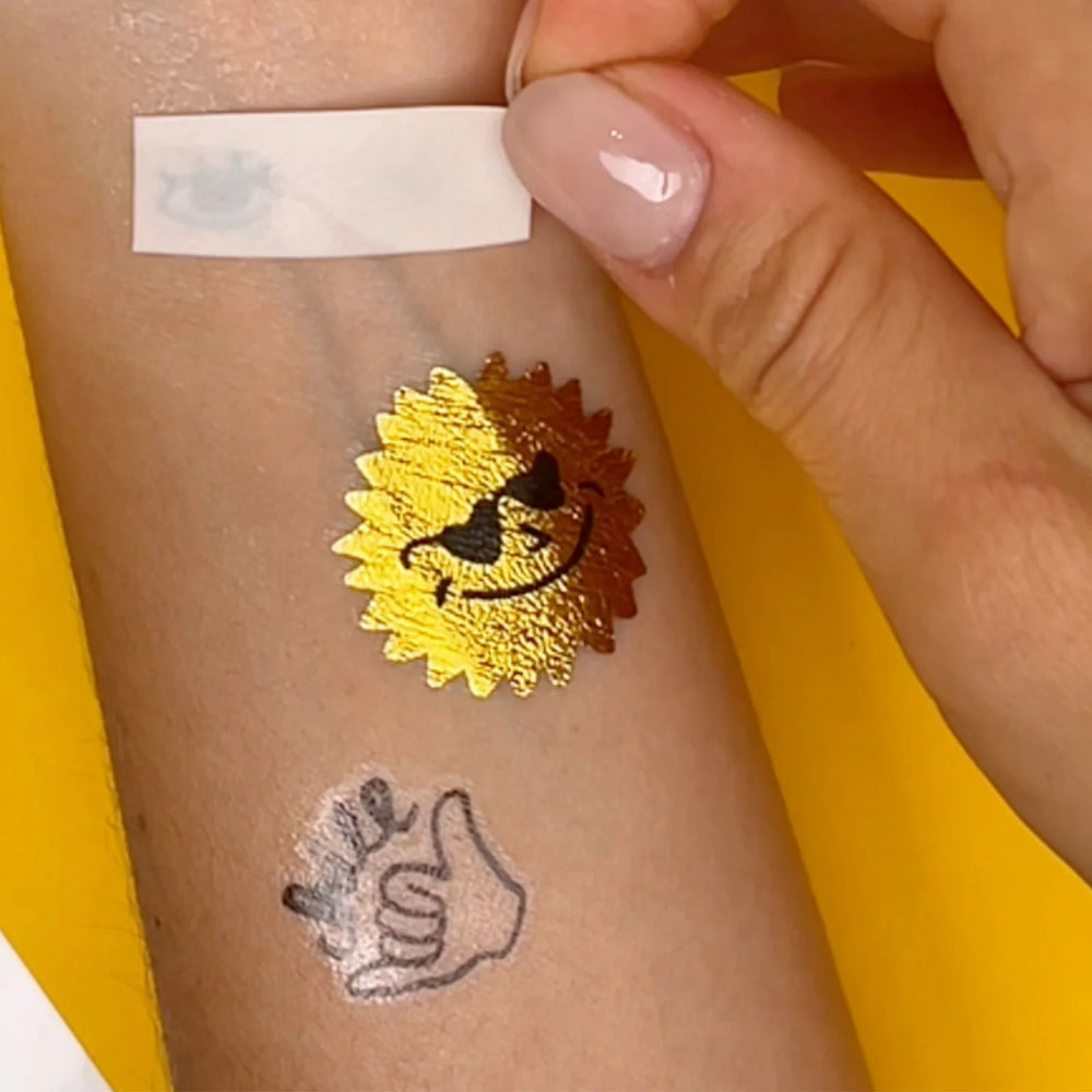 Laikinos tatuiruotės. Surf & Skate