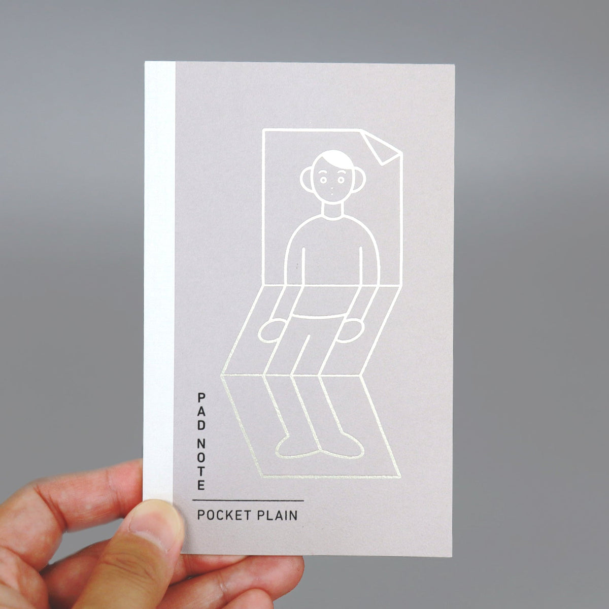 Užrašinė. Unpis Edition Pocket Plain [Gray]