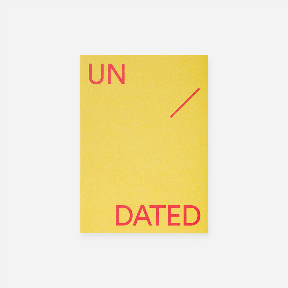Planuotė. Undated Planner A5 [Lemon]