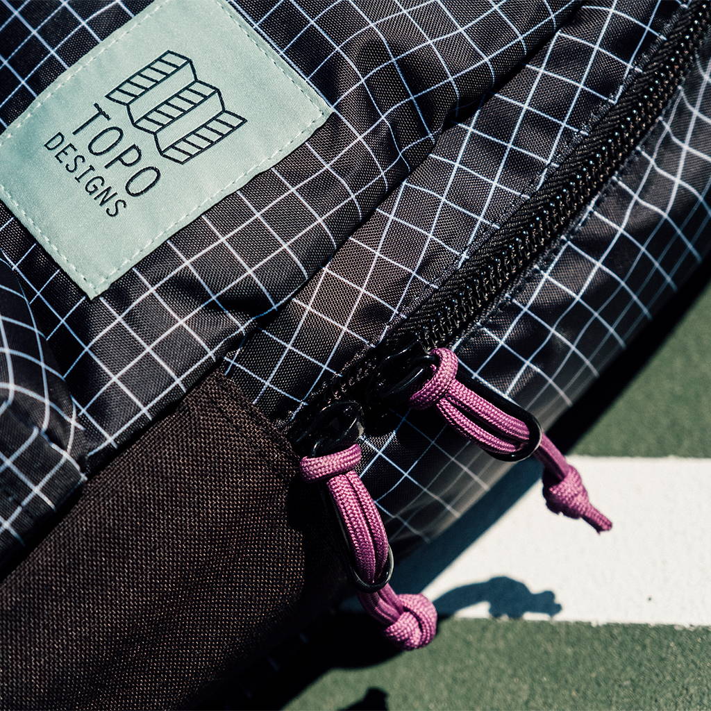 Kuprinė. Dash Pack [Black / White Grid Print]