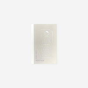 Užrašinė. Unpis Edition Pocket Plain [Gray]
