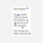 Knyga. User Friendly