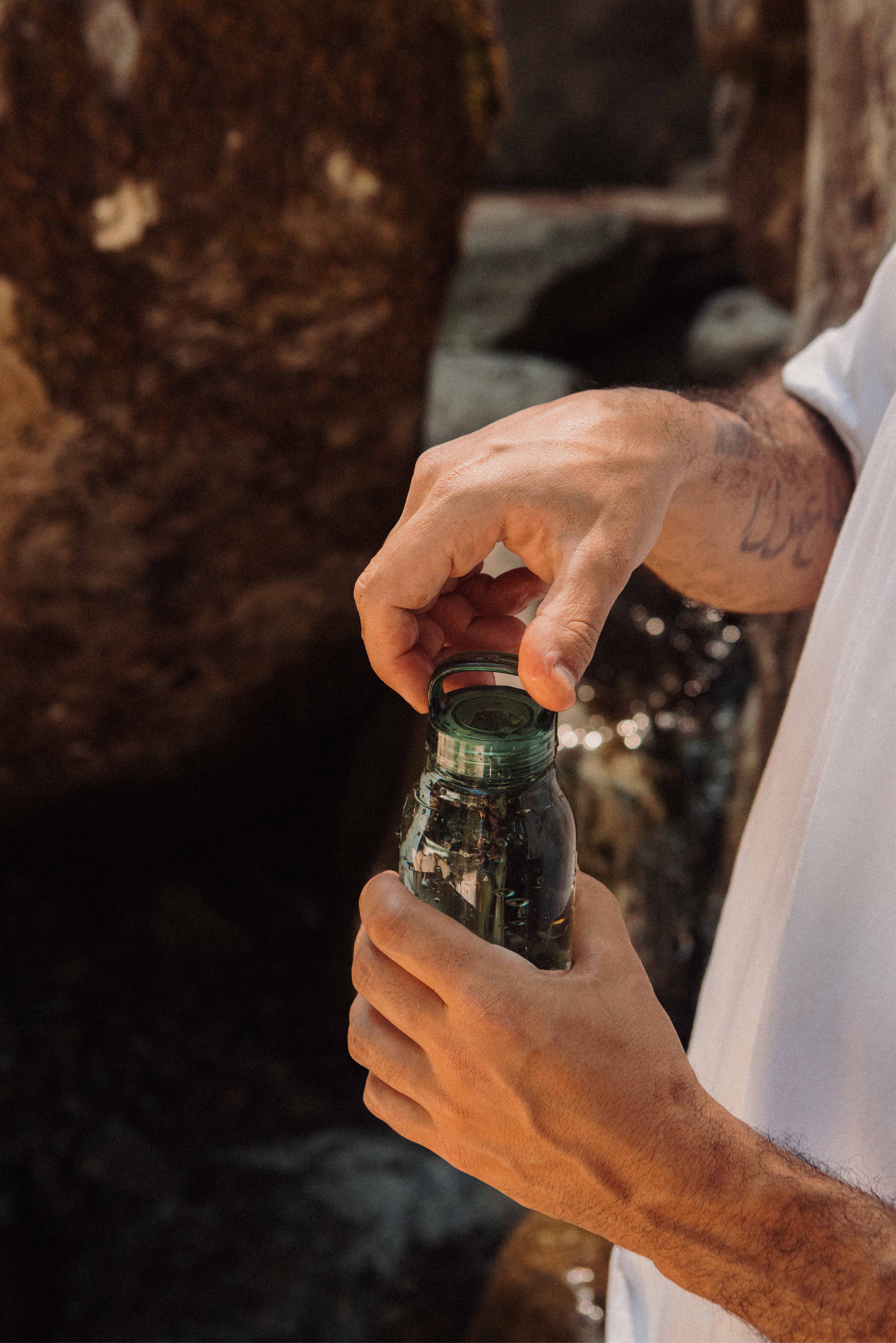 Gertuvė. Water Bottle [Smoke]