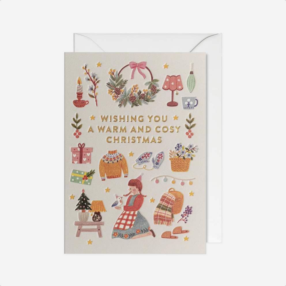 Atvirukas. Warm & Cosy