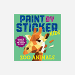 Užduočių knyga. Paint by Sticker Kids Zoo Animals
