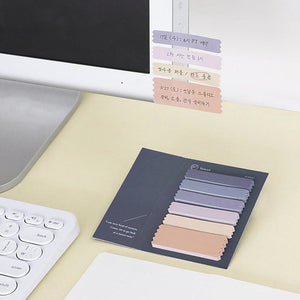 Lipnūs lapeliai. Sticky Note Index [Sunset]