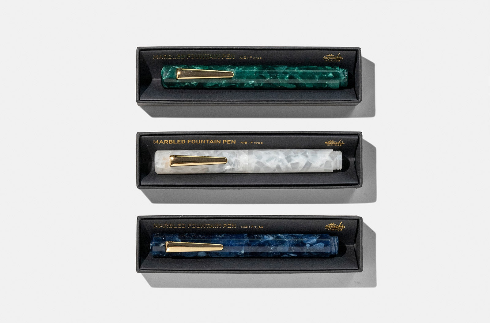 Parkeris. Attaché Marbled Fountain Pen