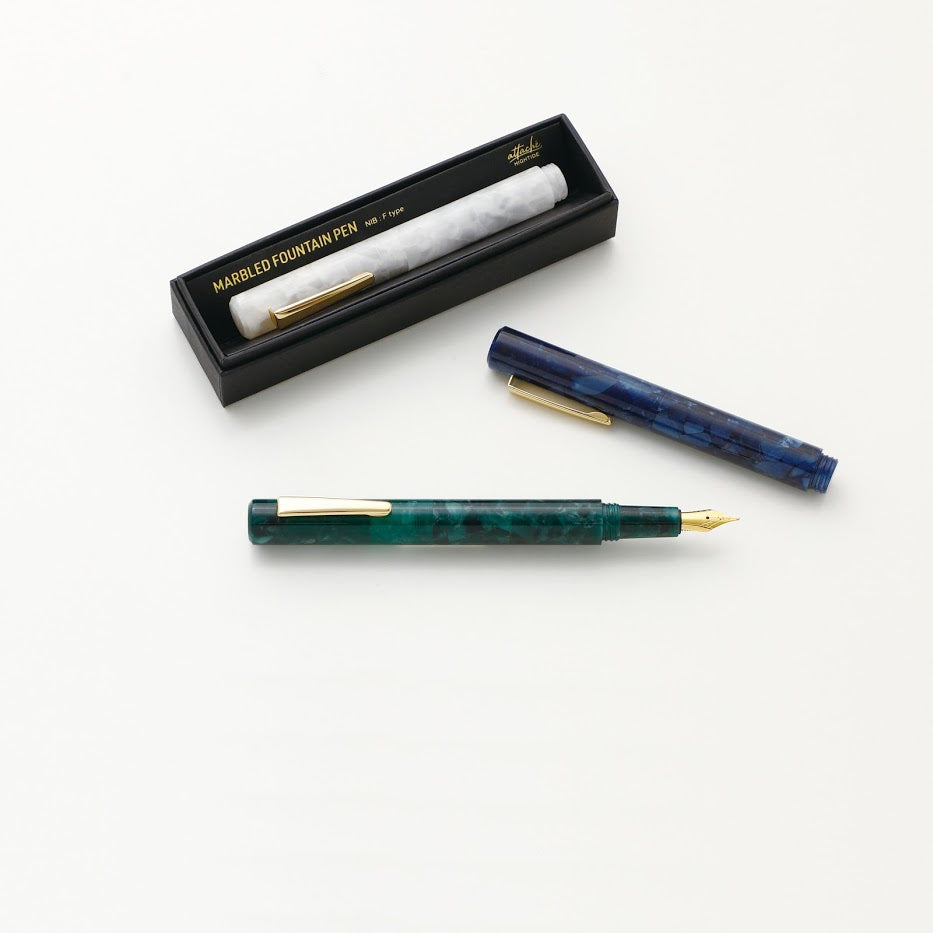 Parkeris. Attaché Marbled Fountain Pen