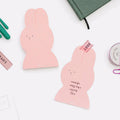 Užrašų lapeliai. Animal Memo [Pink Rabbit]
