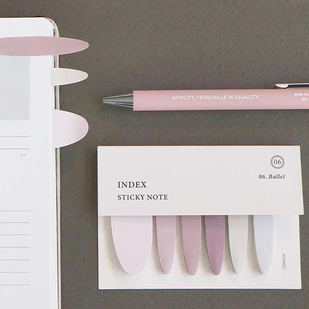 Lipnūs lapeliai. Sticky Note Index [Ballet]
