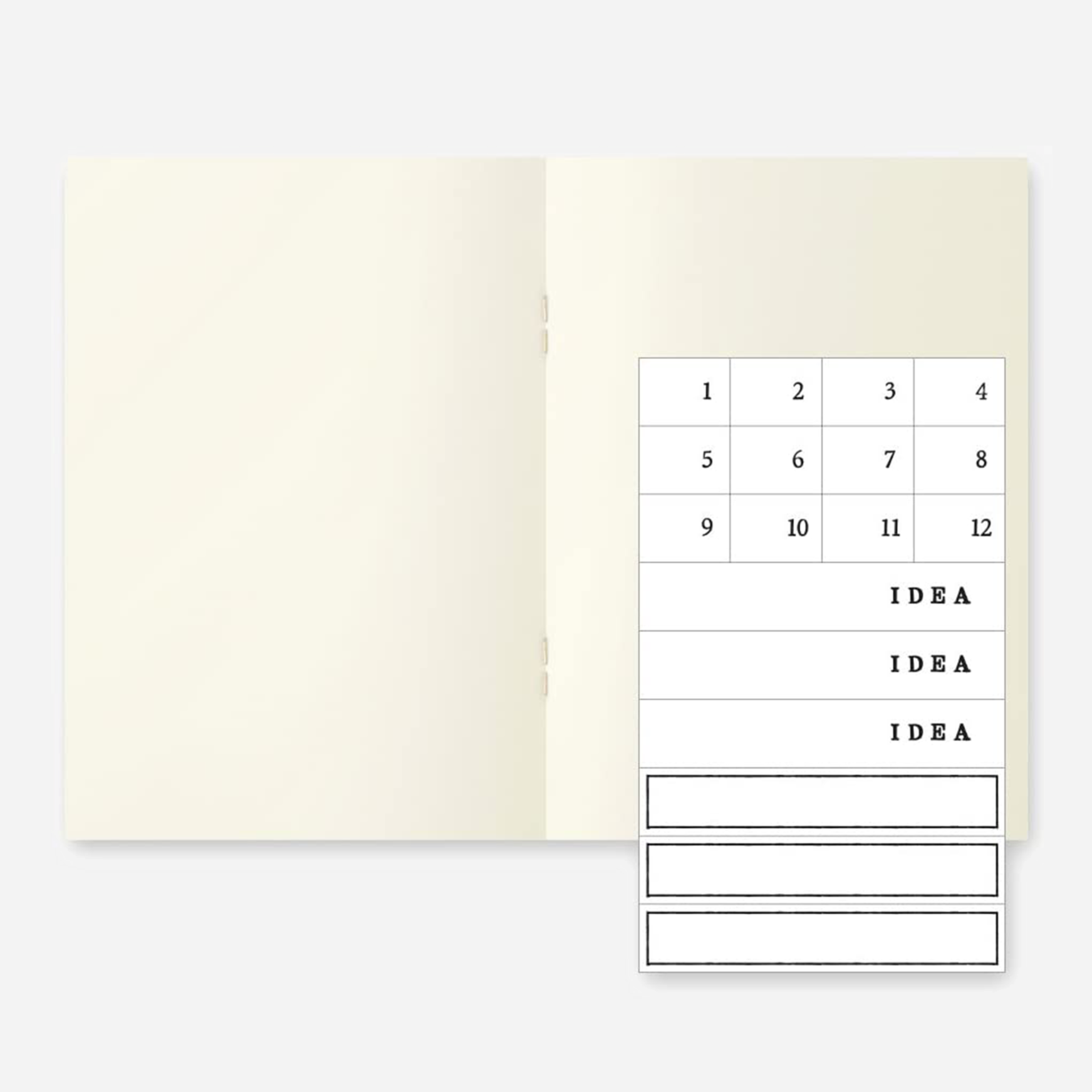 Užrašinė. Japoniško popieriaus, 3-Pack [A6]