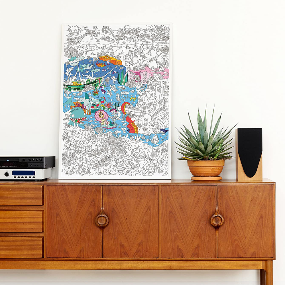 Spalvinimo plakatas [Ocean]