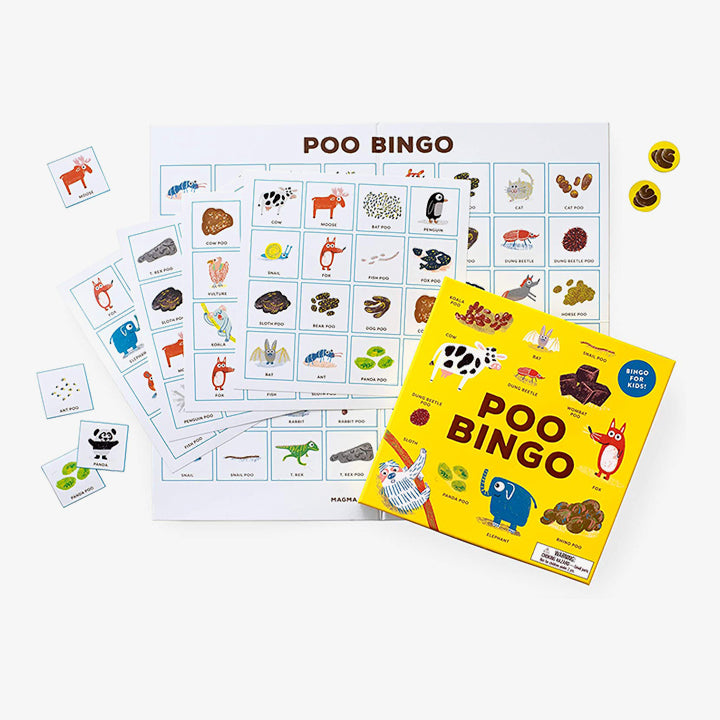 Žaidimas. Poo Bingo