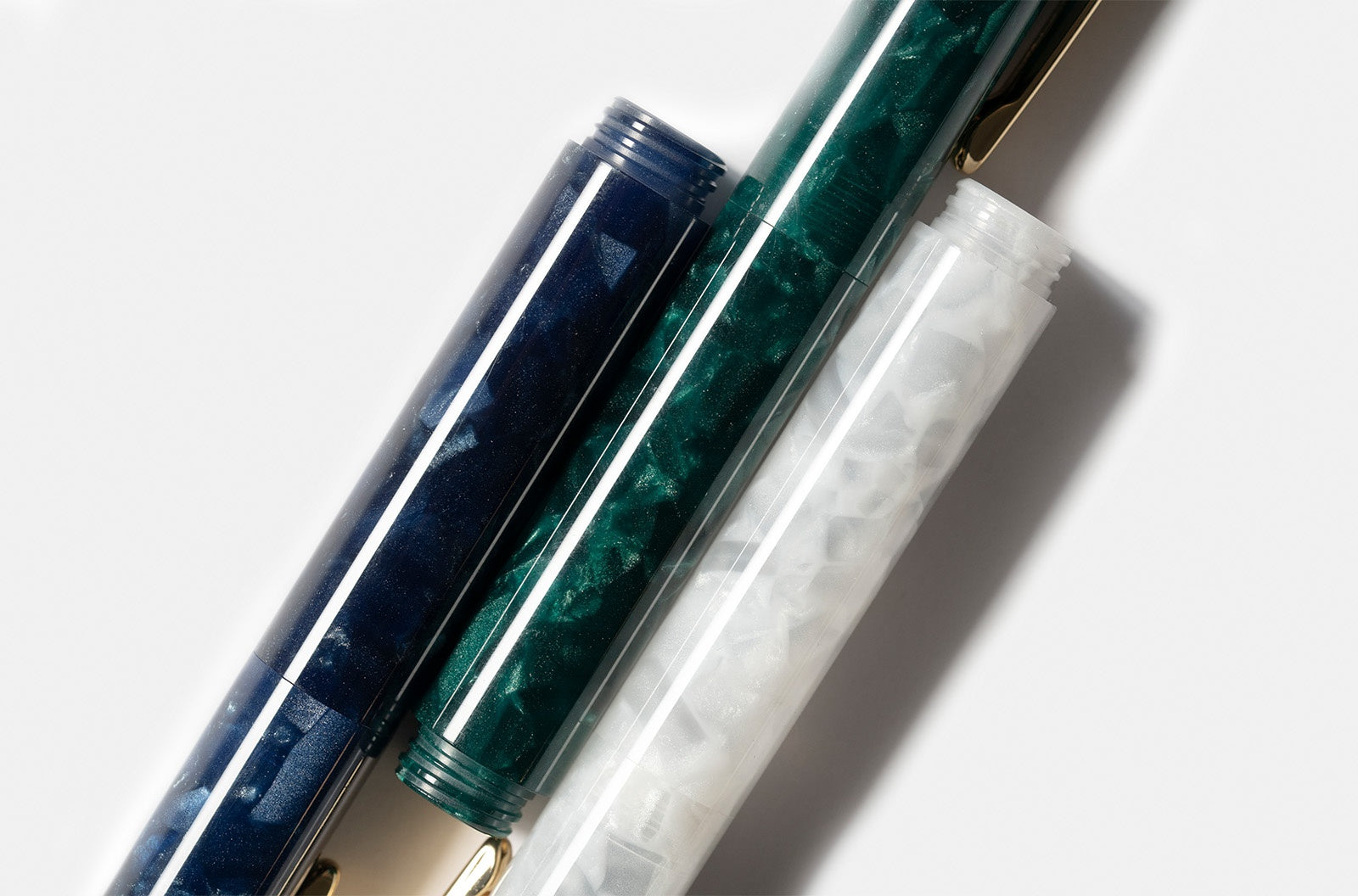 Parkeris. Attaché Marbled Fountain Pen