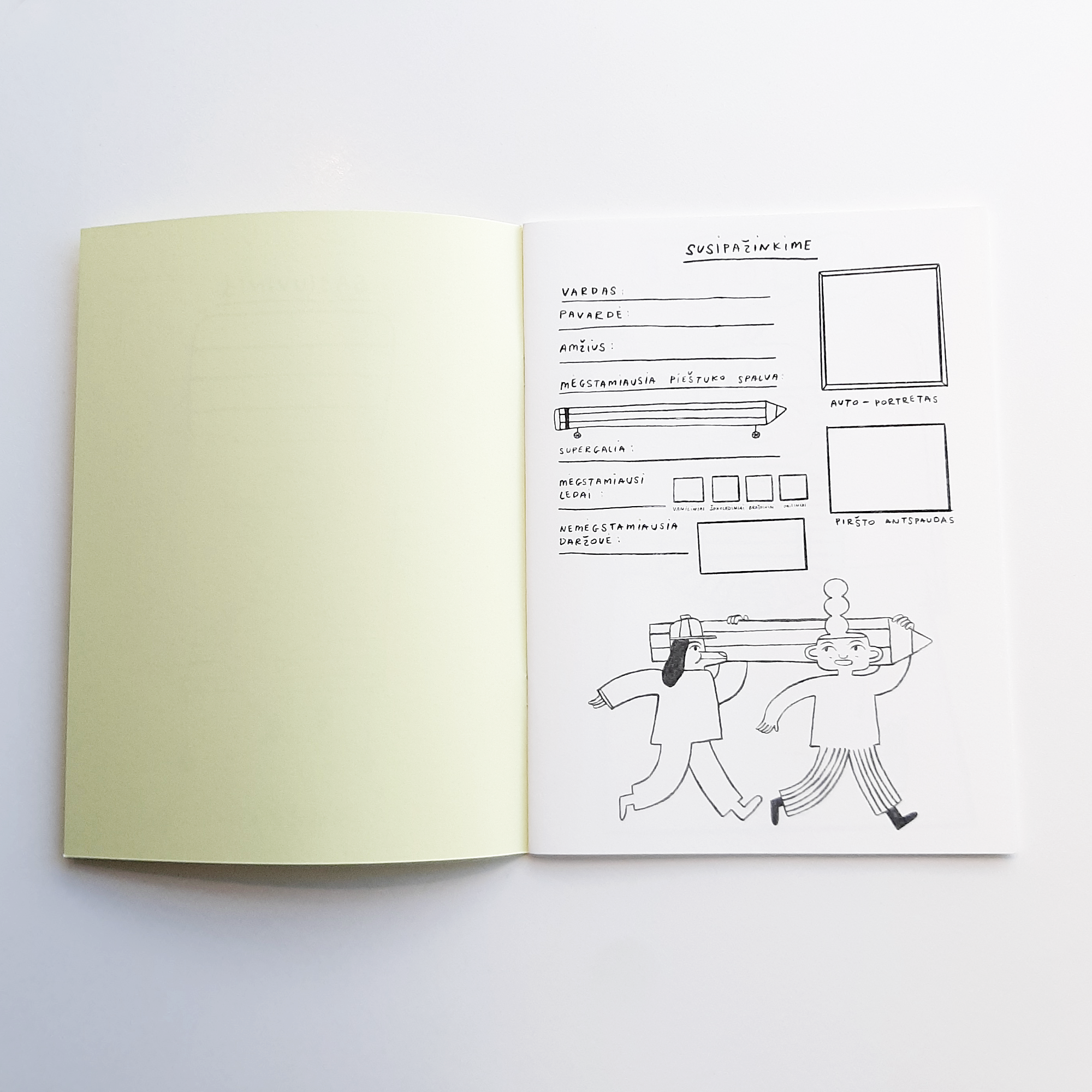 Užduočių knygelė. Sąsiuvinis #1 [Naujokas]