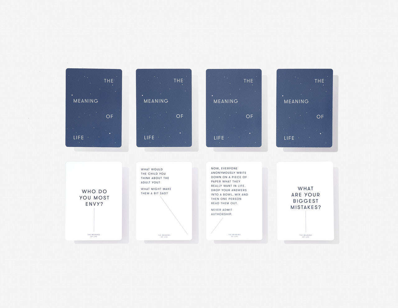 Kortelės. The Meaning of Life Cards