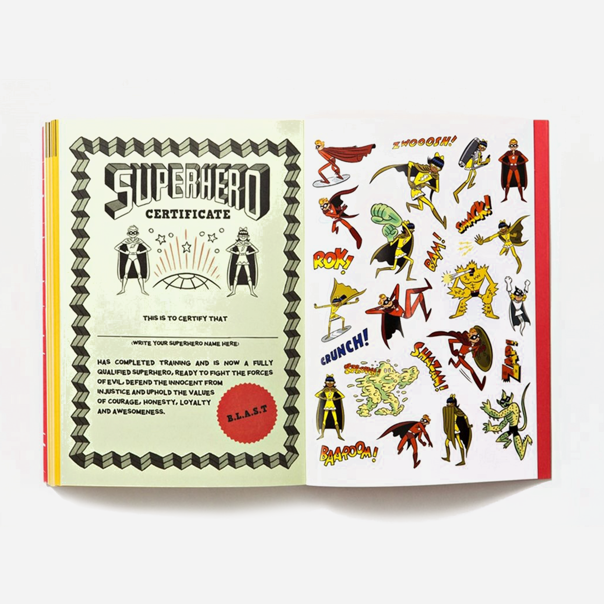 Knyga. The Superhero Handbook