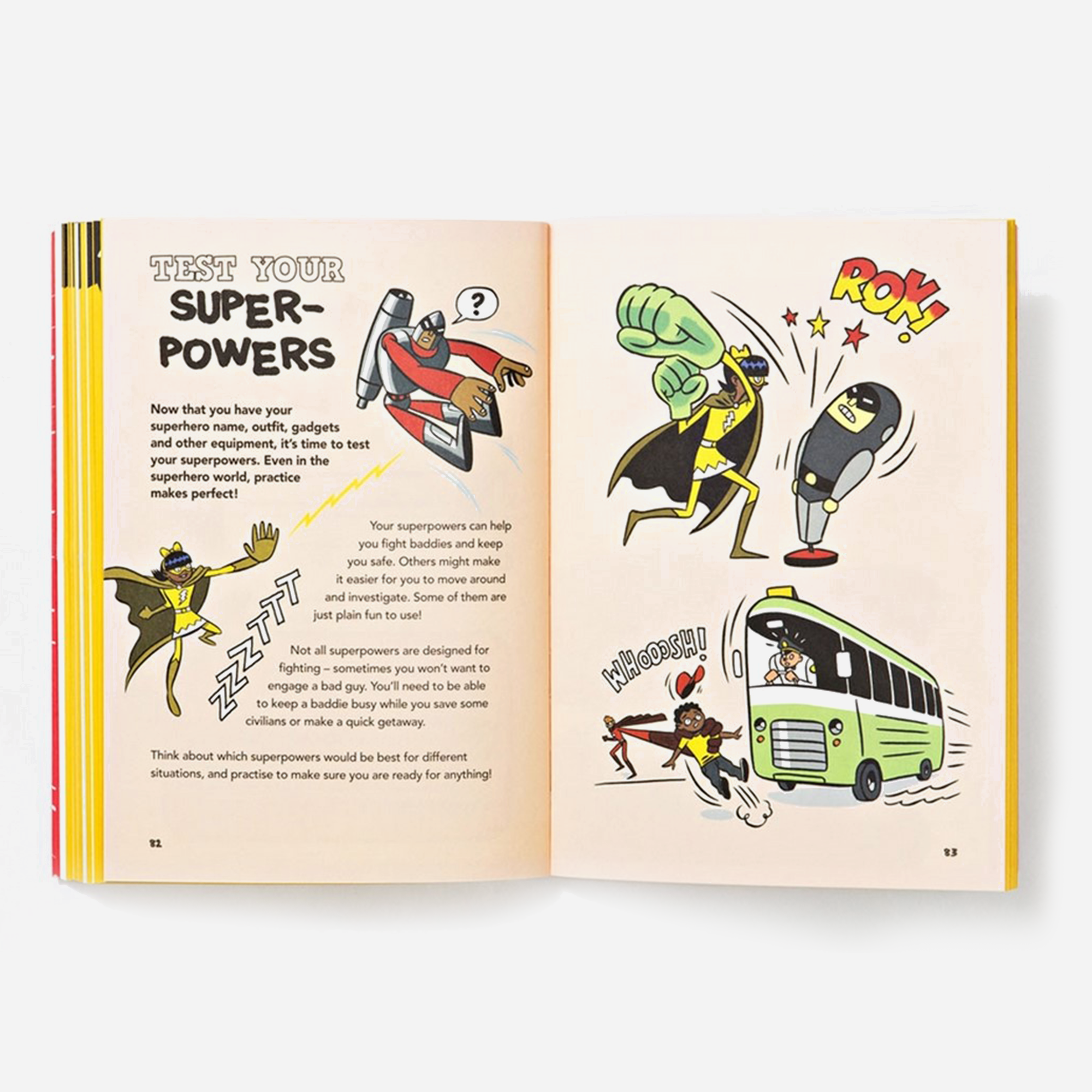 Knyga. The Superhero Handbook