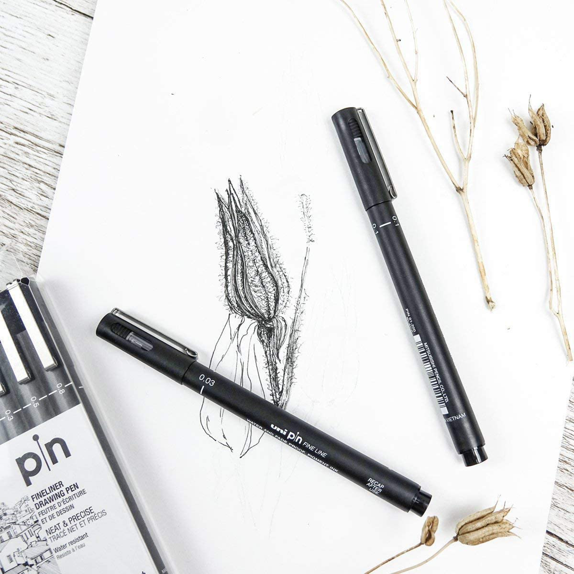 Rašiklis. Uni Pin Pen