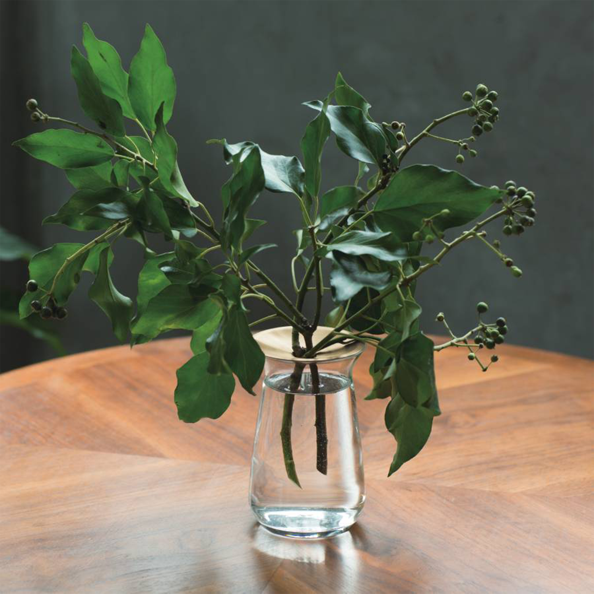 Vaza. LUNA Vase Large [Brown]