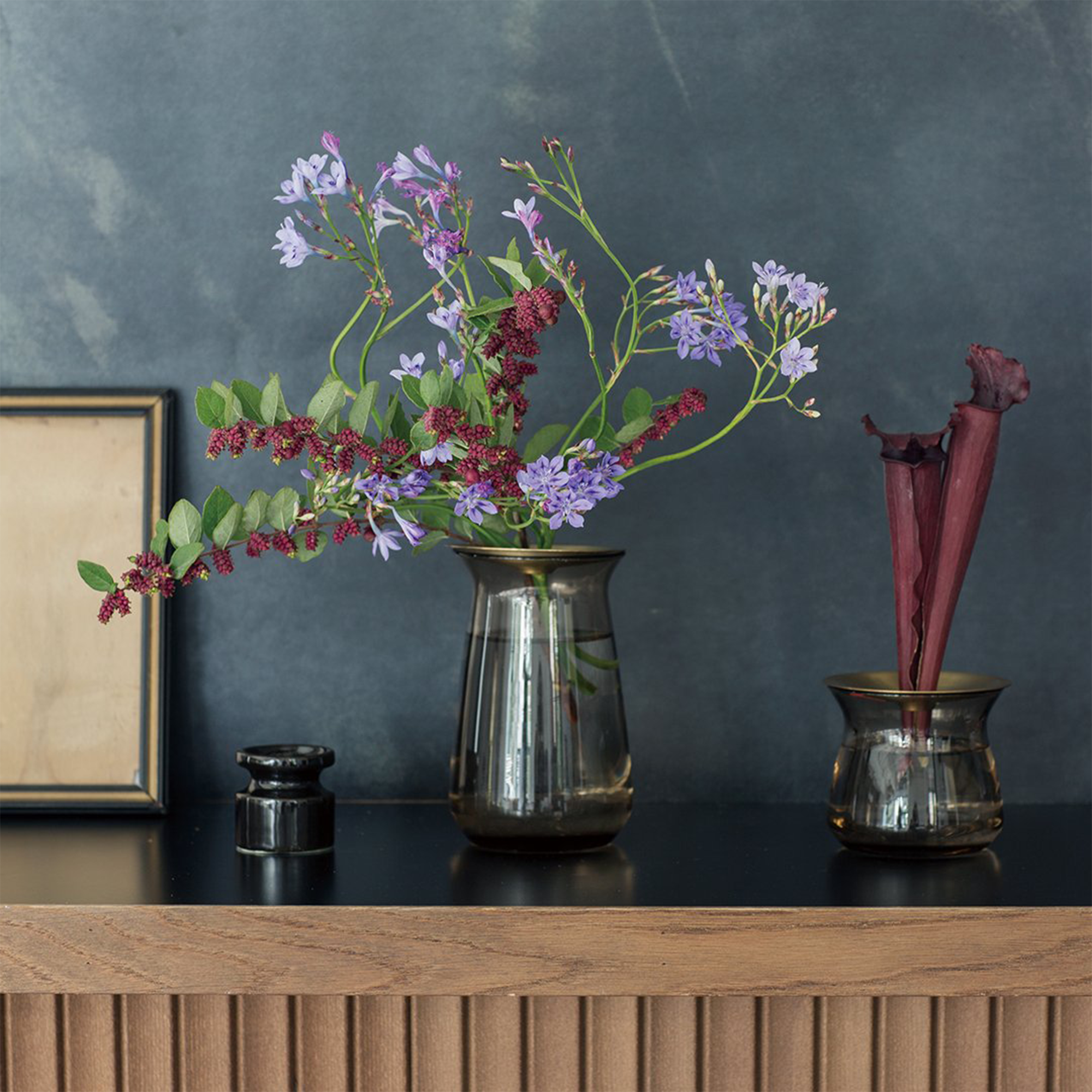 Vaza. LUNA Vase Large [Brown]