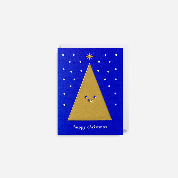 Atvirukas. Tree of Gold: Christmas Card