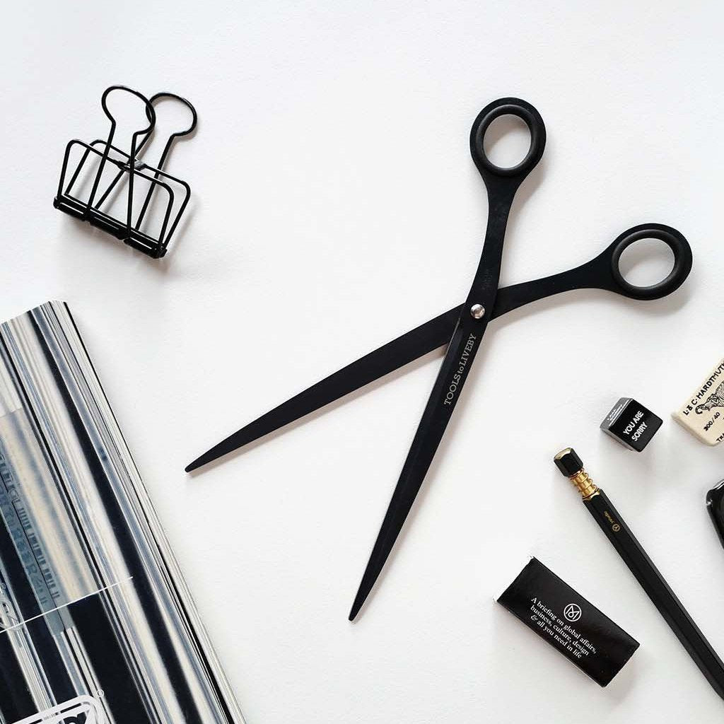 Žirklės. Scissors 9" - Juoda