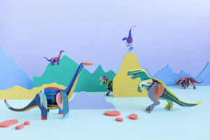 Dėlionė. Giant Diplodocus