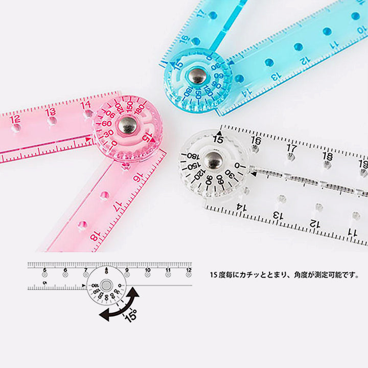 Liniuotė. Policarbonate Multiple Ruler - 30cm