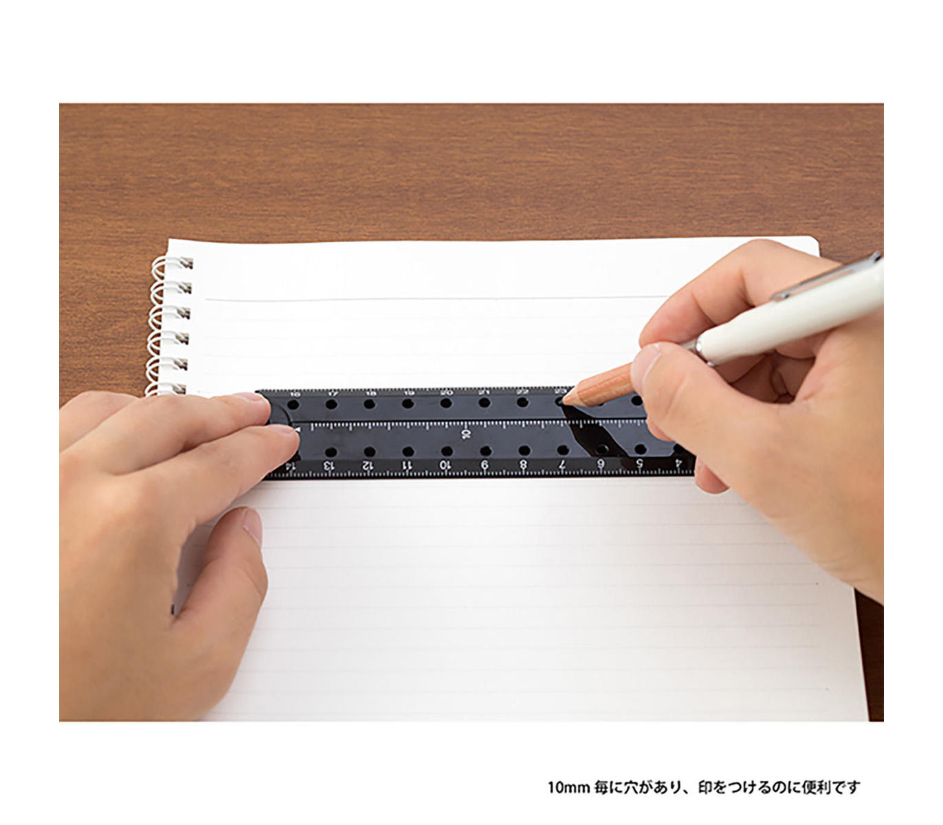 Liniuotė. Policarbonate Multiple Ruler - 30cm