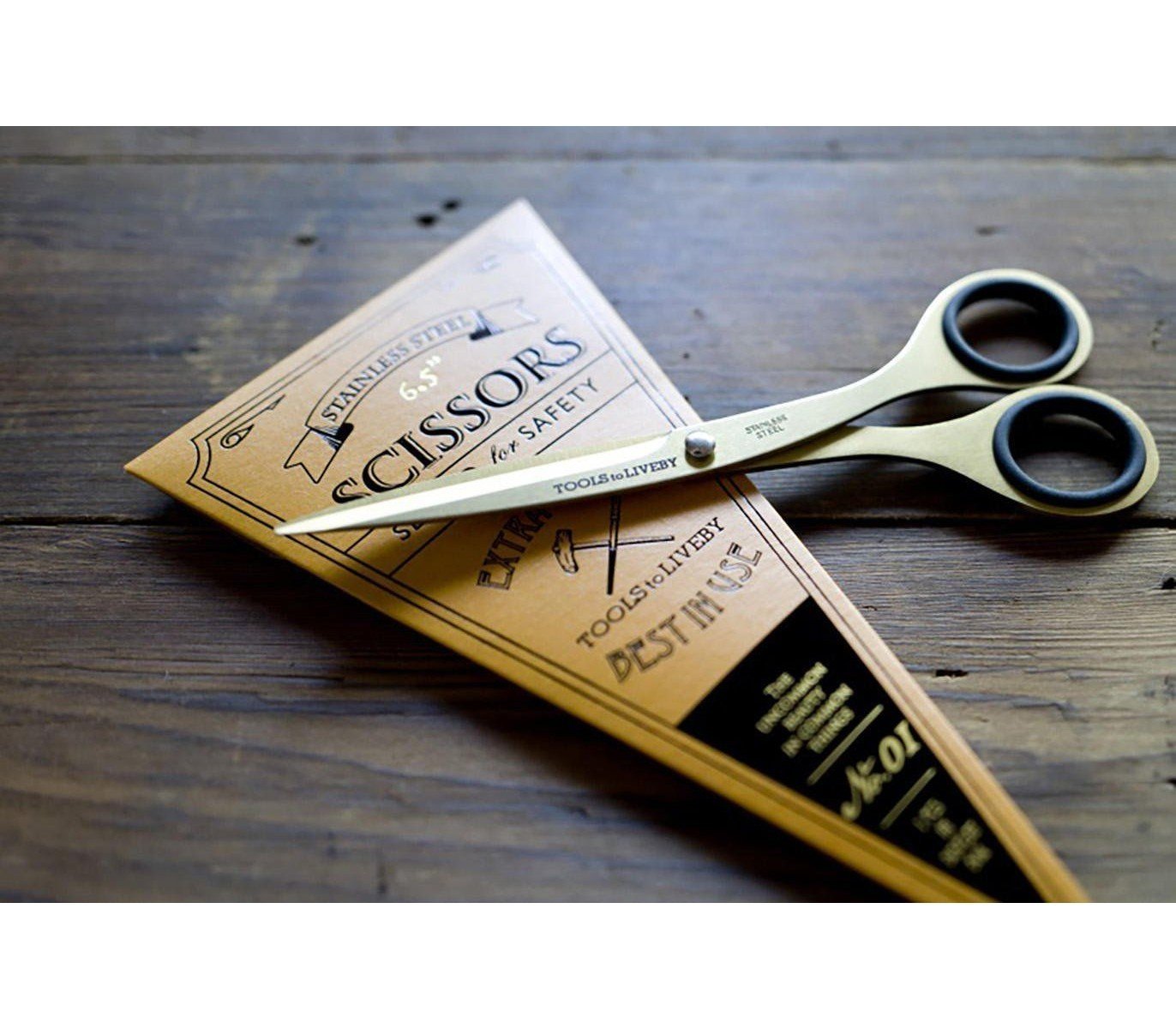 Žirklės. Scissors 6.5" - Auksinė