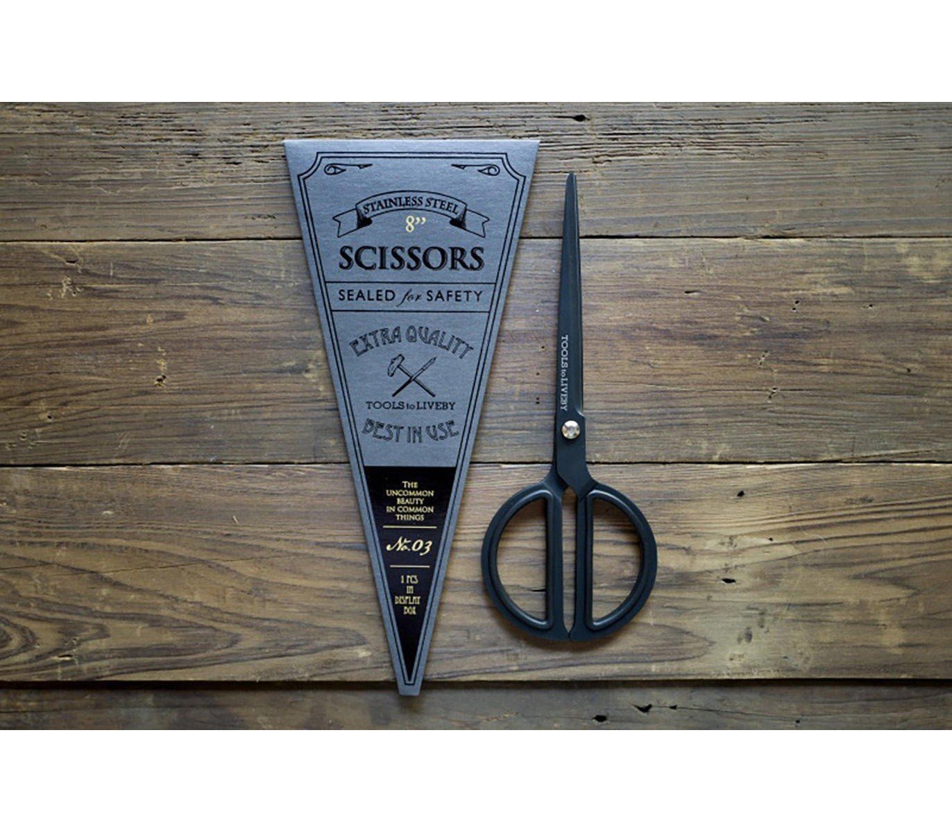 Žirklės. Scissors 8" - Juoda