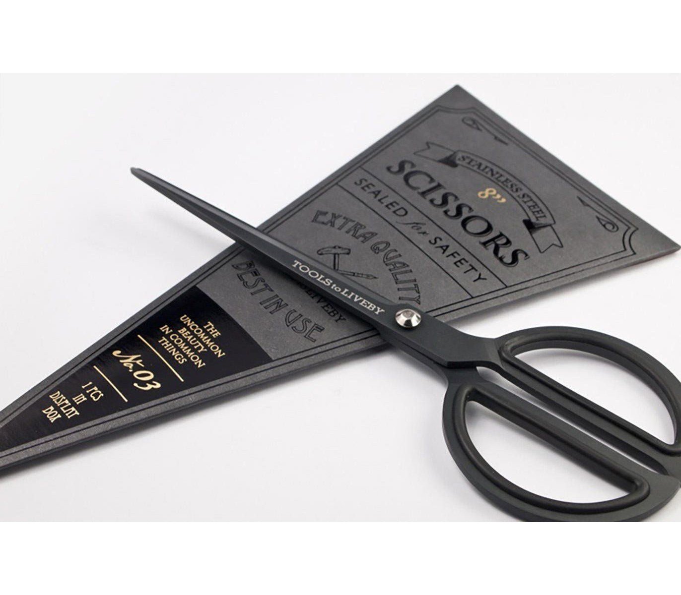 Žirklės. Scissors 8" - Juoda