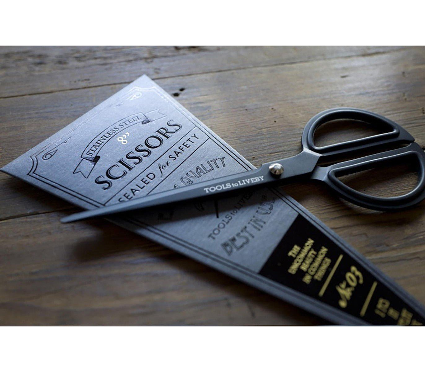 Žirklės. Scissors 8" - Juoda